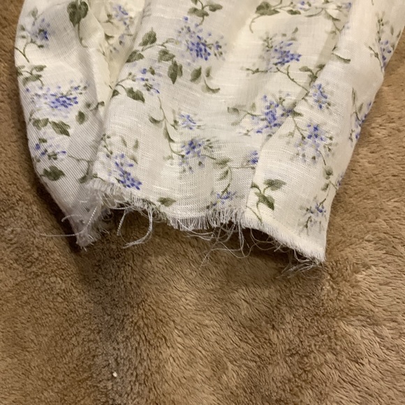 NWOT BROCK COLLECTION (NY) Thelma Floral Blouse Size 14 (First more like a 12) - Picture 5 of 7